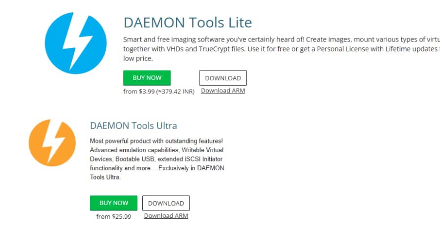 Phần mềm DAEMON Tools bị cài cắm malware ngay từ trang chủ chính thức